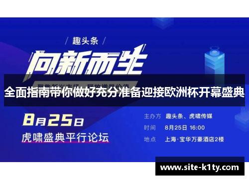 全面指南带你做好充分准备迎接欧洲杯开幕盛典